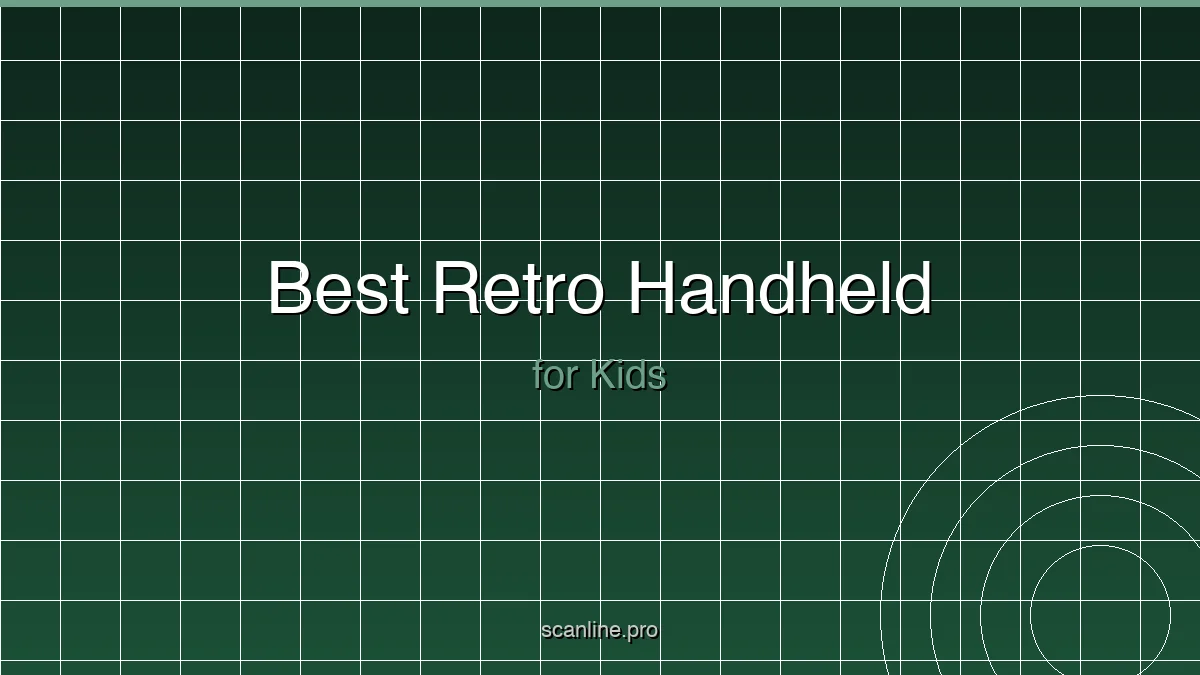 Best retro handhelds for kids in 2025