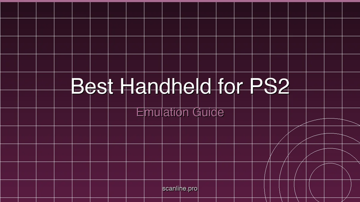 Best retro handhelds for PS2 games in 2025