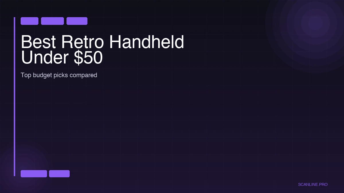 Best retro handheld under $50 in 2025