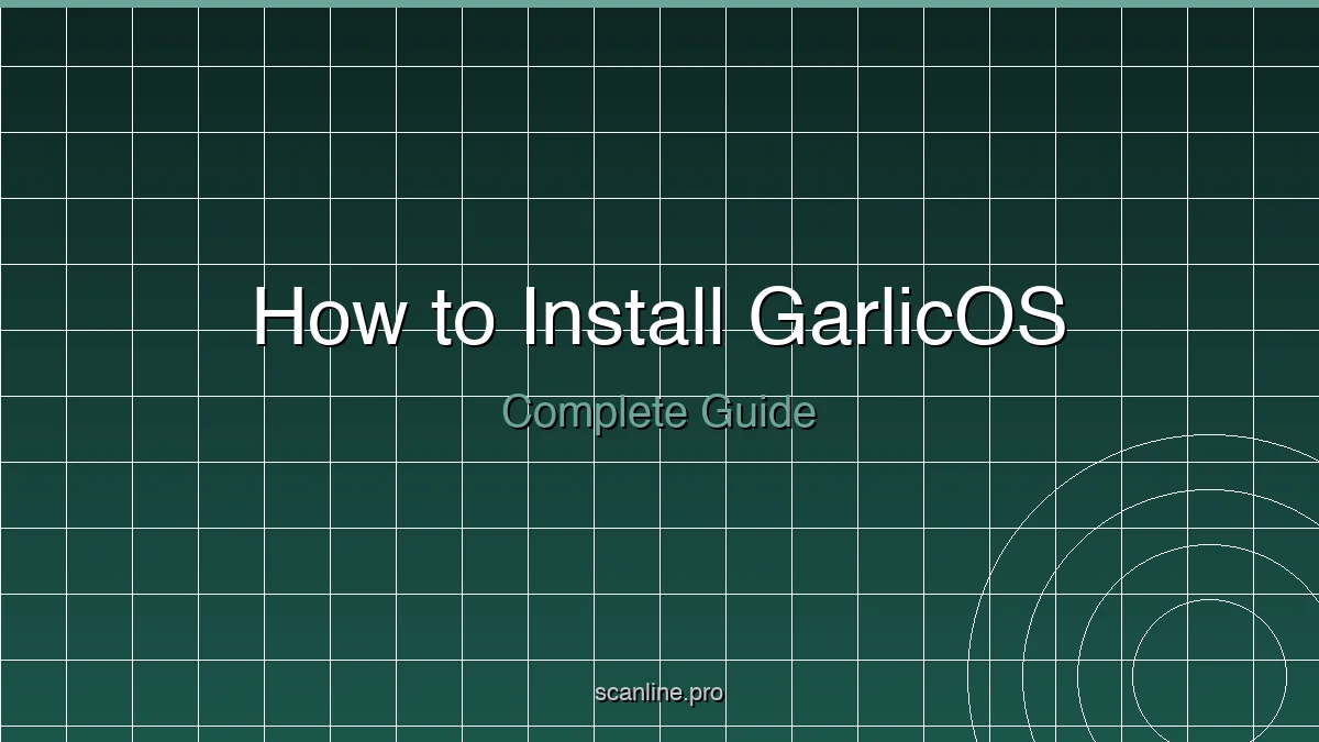 How to install GarlicOS on Anbernic RG35XX H (2025 guide)
