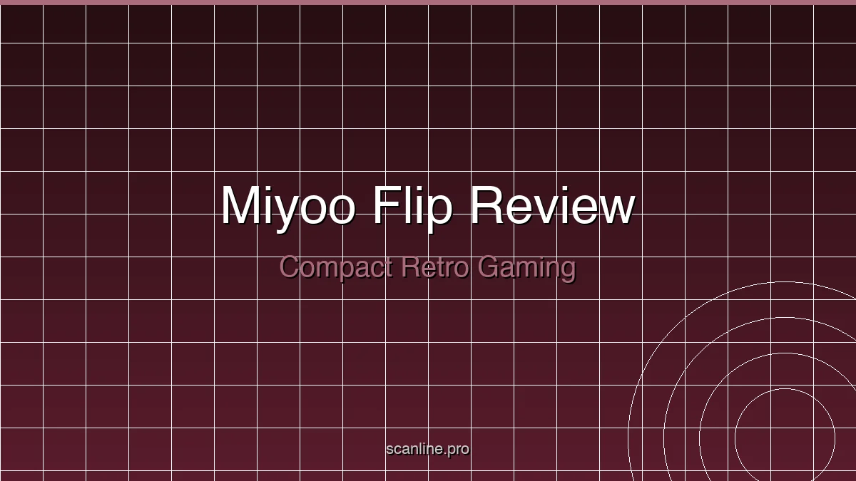 Miyoo Flip review: the best clamshell retro handheld?
