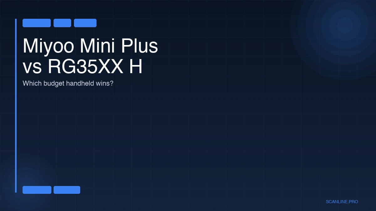 Miyoo Mini Plus vs Anbernic RG35XX H: which should you buy?