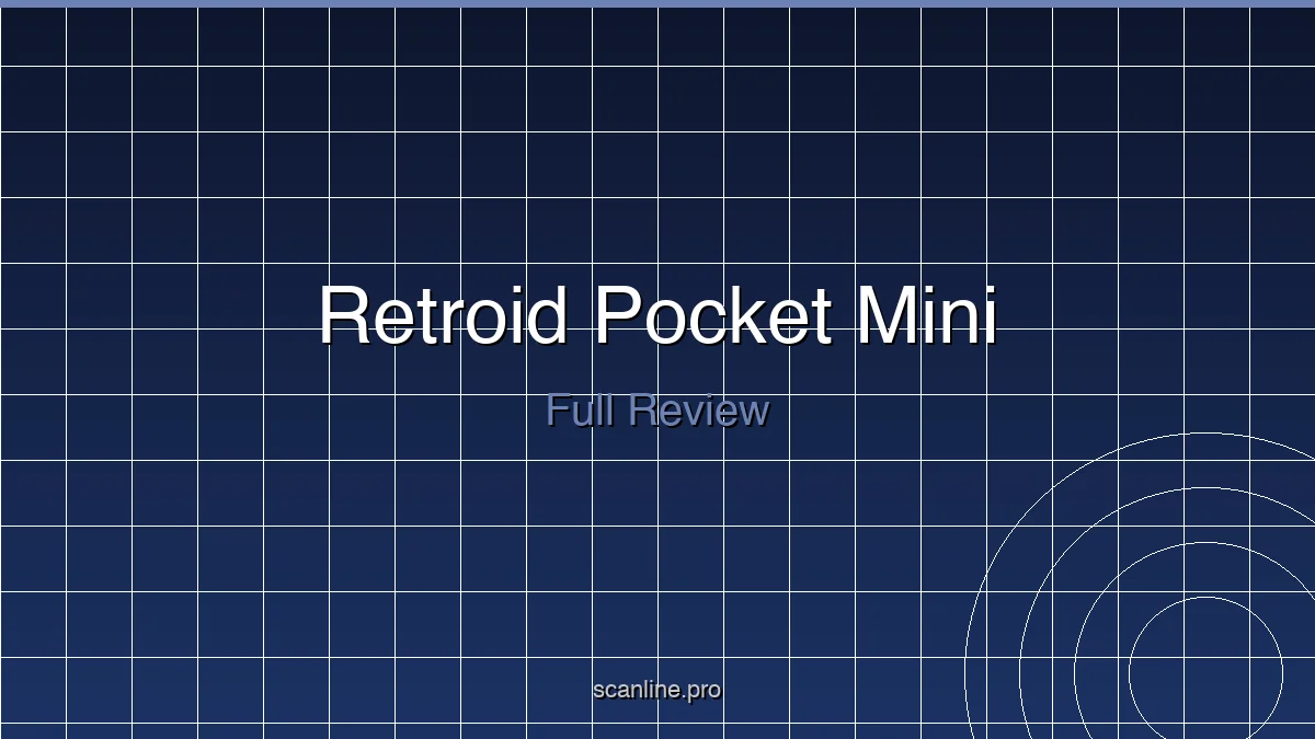 Retroid Pocket Mini review: compact PS2 powerhouse