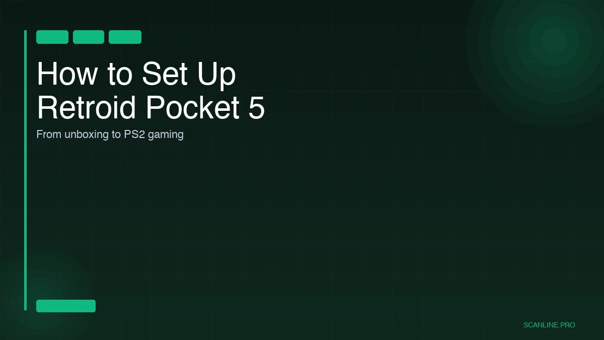 How to set up Retroid Pocket 5 for retro gaming (2025)